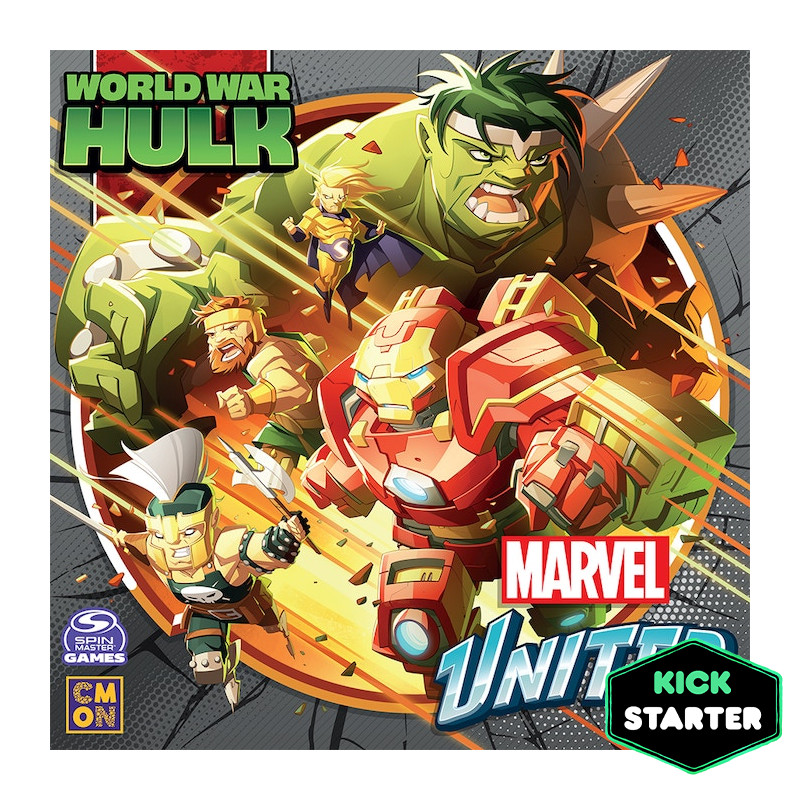 Marvel United: World War Hulk Expansion by CMON – New & Sealed Kickstarter