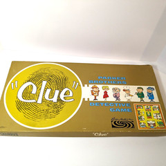 Vintage 1963 Clue Game by Parker Brothers, Complete with all Original Parts