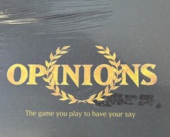 Opinions Board Game new in box, 3 to 8 players