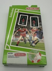 VINTAGE SUBBUTEO HUNGARY ABERDEEN WALES 63724 TABLE SOCCER FOOTBALL SET BOXED
