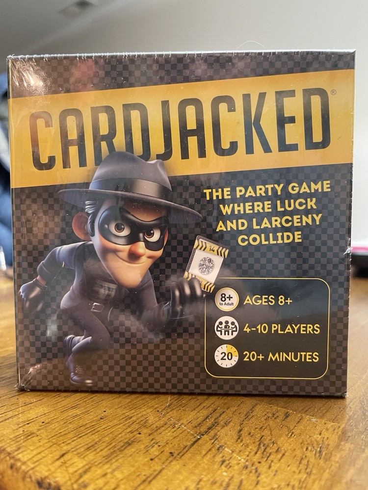CARDJACKED Party Game – 4-10 Players, Ages 8+, 20+ Minutes – Family-Friendly …
