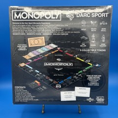 Darc Sport Monopoly Board Game Black Limited Edition 200 In Hand Ready To Ship