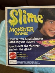 Vintage Slime Monster Board Game. Mattel 1977 – 2387. Near Complete. RARE.