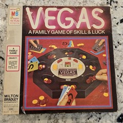 Vintage 1973 Milton Bradley VEGAS Board Game Complete Ages 8 to Adult