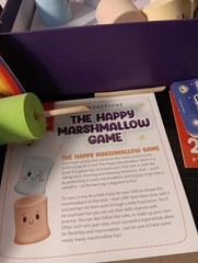 The Happy Marshmallow Game Peaceable Kingdom BROKEN STICK FOR PARTS COMPLETE