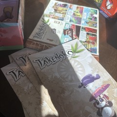 TAKENOKO Board Game Matagot Japan Panda Complete Family Game Pre-owned
