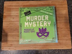 Host Your Own Murder Mystery game, Murder at Mardi Gras theme, up to 13 players