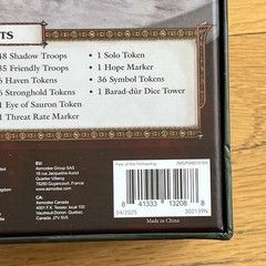 Z-Man Games – The Lord of the Rings: Fate of the Fellowship Board Game Fantasy