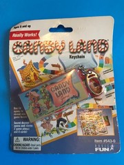 CANDY LAND KEYCHAIN REALLY WORKS! MINIATURE BOARD GAME CANDY LAND
