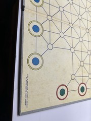 1961 Troke Castle Checkers Board Game by Selchow Righter
