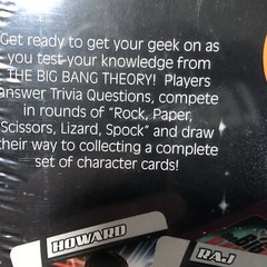 The Big Bang Theory Trivia Game 400+ Trivia Questions NIB Cardinal 2-8 Players