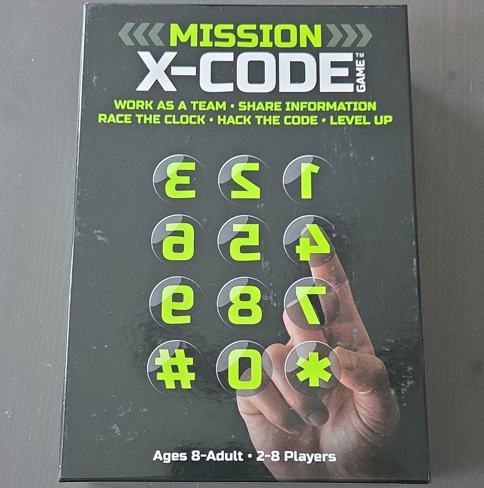 AMIGO Mission X-Code Strategy Board Game w/ Timer, Ages 8+, 2-8 Players