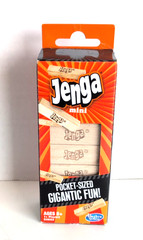 Hasbro Gaming 2016 Jenga Mini Pocket-Sized Gigantic Fun – New In Box Complete