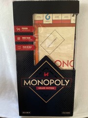 Wooden Monopoly – Grand edition / prod 2021 – complete set in box!
