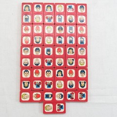 DC Super Heroes Dominoes Complete Set Superman Batman 1979 Whitman 28pc