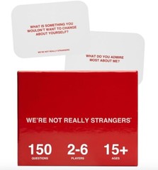 WE’RE NOT REALLY STRANGERS Card Game – Fun Family Party Games for Adults Teen…