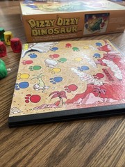 Dizzy, Dizzy Dinosaur – Board Game – Pressman – Complete – Vintage 1987