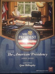 GMT Games Mr. President – The American Presidency 2001-2020 Pre-owned & Complete