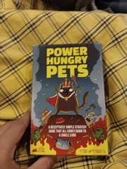 Power Hungry Pets Board Game Complete Used Excellent Condition Family Fun Kids