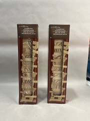 NEW Mini Wooden Blocks Tumbling Tower Game-72 Pieces Strategy SEALED