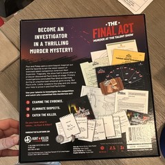 Hunt A Killer The Final Act: Murder at the Talent Show Immersive Game 14+