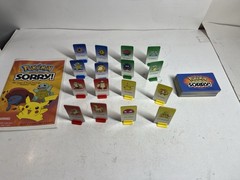 Vintage Pokémon SORRY! Board Game Parker Brothers Hasbro 2000 – Complete
