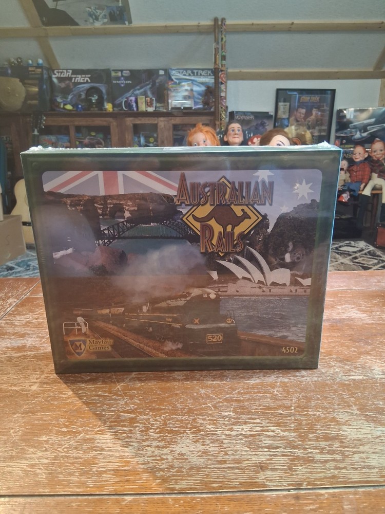 Mayfair Games: Australian Rails: Empire Builder System New Sealed