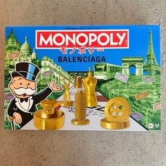 BALENCIAGA x MONOPOLY Board Game Limited Edition Promotional Gift NEW Japan