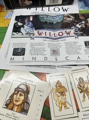 Tor Books The Willow Game VTG 1988 Fantasy RPG Greg Costikyan missing Rulebook