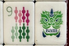 DARK GREEN – 4 Layer Acrylic Mahjong Tiles Full American Set 160 Tiles US SELLER