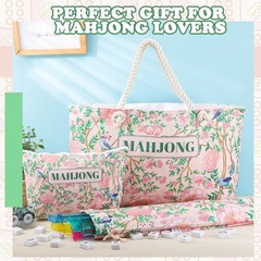 Sunnymove Empty 9.06 x 7.68 x 2.95 inches, Blue and White with Pink accents
