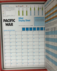 Pacific War Struggle Against Japan 1941-1945 Board Game New Open Box WW11