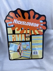 Nickelodeon Trivia Game 2002 Tin Set Rugrats SpongeBob Hey Arnold Etc.