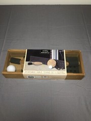 Brand New In Box Studio Mercantile 6 Piece Portable Table Tennis Set!