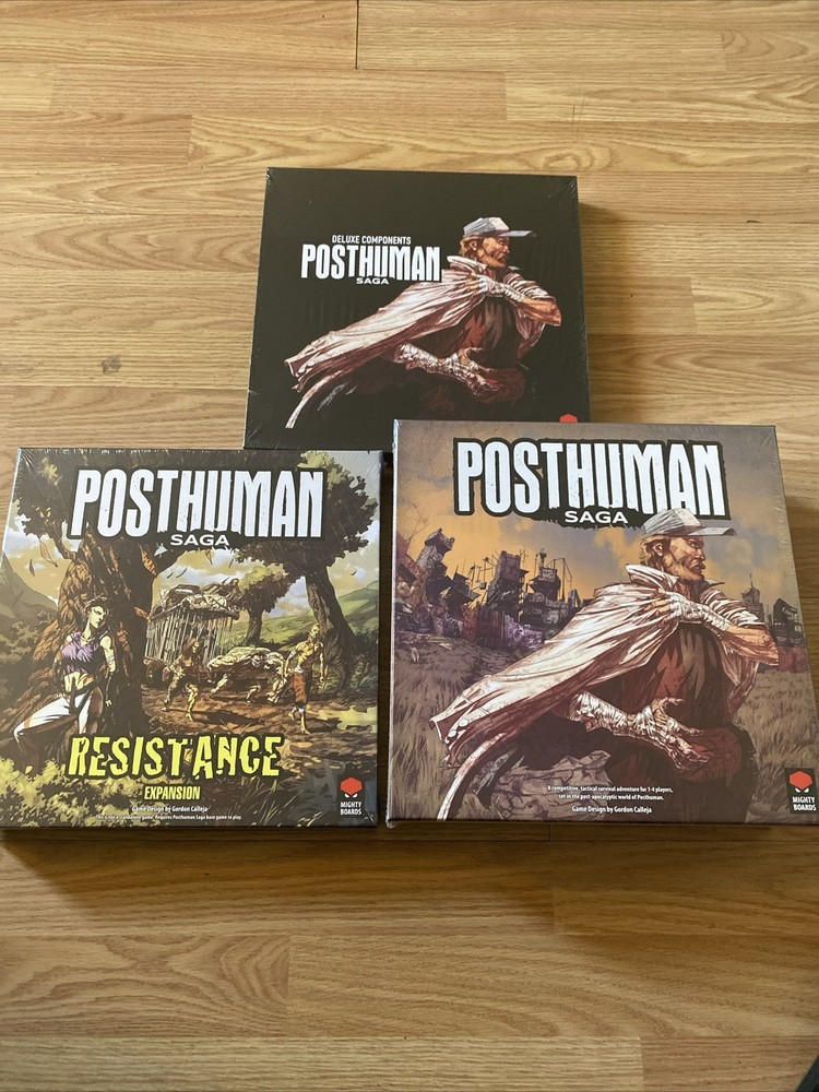 PostHuman Saga Deluxe Mega Mutant Kickstarter Exclusive Pledge KS NEW Board Game