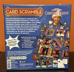 New National Lampoons Christmas Vacation Card Scramble Board Game 12+ Years