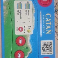 Catan Energy Crisis Expansion Board Game Strategy Extension Pack
