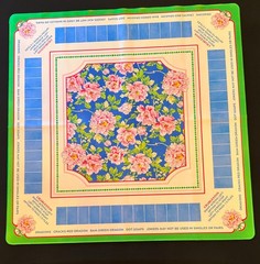 HOBBY LOBBY FLORAL MAHJONG MAT (NEW)