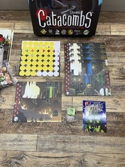 Catacombs 2019 Third Edition Kwanchai Moriya Elzra Corp 2-5 Players Incomplete
