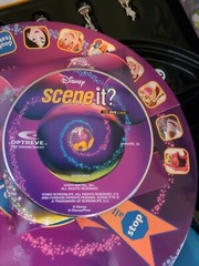 Disney Scene It DVD Board Game First Edition Pixar Characters Mattel 6-Adult