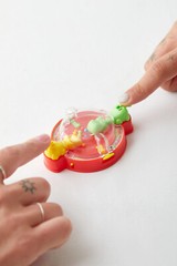 World’s Smallest HUNGRY HIPPO Mini Marble Game Toy Miniature