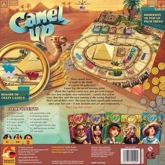 Camel Up Second Board For Adults And 8 And Up 3 To 8 Playtime 30-45 By