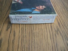 backgammon magnetic by cardinal in original box complete 107m 1970’s vintage