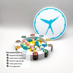Wingspan Magnetic Organizer Board Game Storage Tray