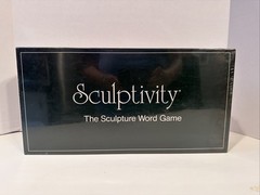Sculptivity The Sculpture Word Game Clay Board Game New Sealed Vintage 1987