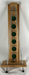 Vintage Pleasantime Gravitation Game Of Skill Wood Metal Original Ball Pacific