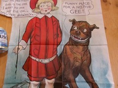 BUSTER BROWN CLOTH NECKTIE PARTY PIN ON GAME by S&R Rare Complete