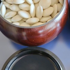 Japanese Go Stones White 181 Black 182 & Go Bowls for IGO Game Vintage Japan