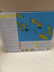 Avalon Hill Flat Top 1981 WWII Carrier Battles UNPUNCHED Complete Game 8930