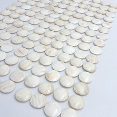 Genuine Japanese Clam Go Stones No 20-21 White & Black 5.5-6mm 174pcs